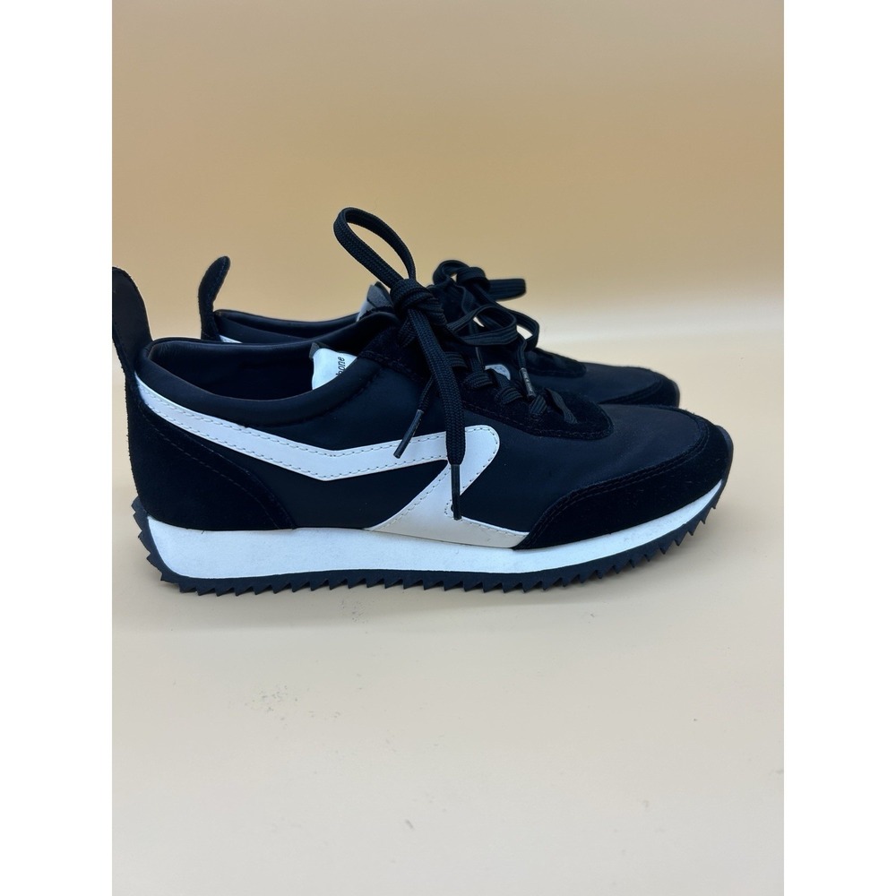Rag & Bone‎ Retro Recycled Runner Sneakers Black White Women's EU 37 US 7